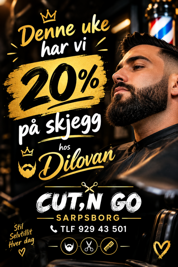 SKJEGG Cut’n Go avd.Sarpsborg