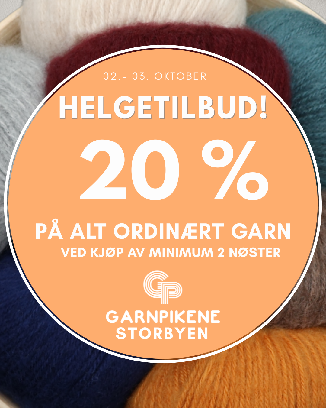 Helgetilbud! Garnpikene Storbyen