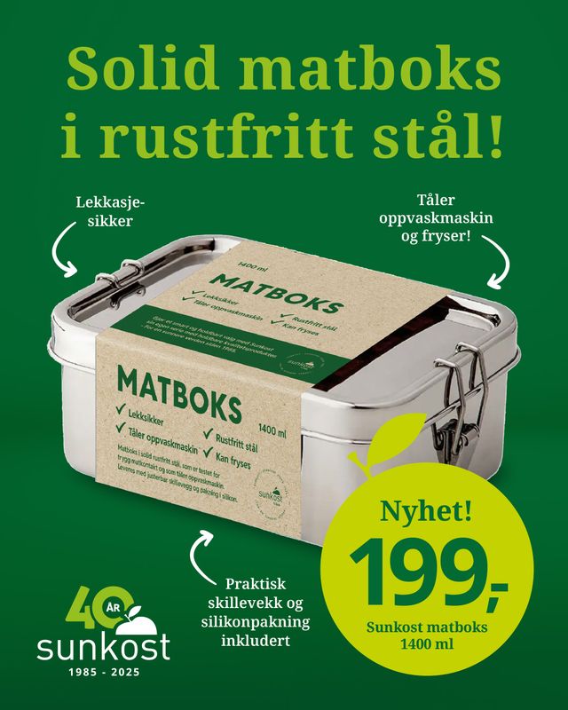 Skoleklar Sunkost