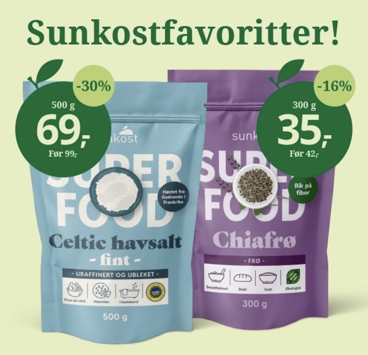 Sunkost Favoritter Sunkost