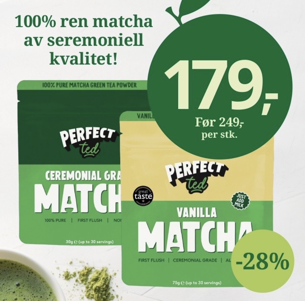 Matcha Sunkost