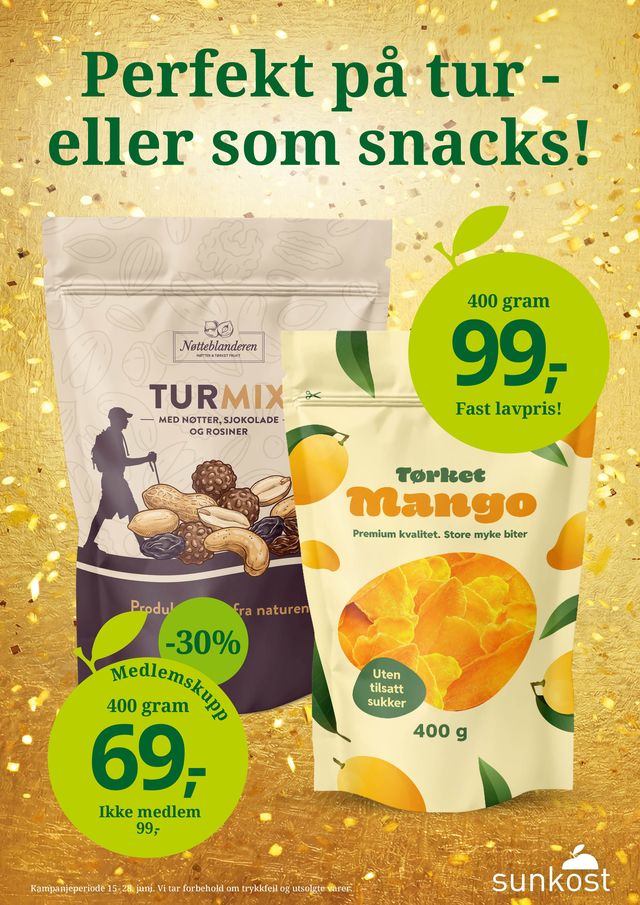 Medlemstilbud Sunkost