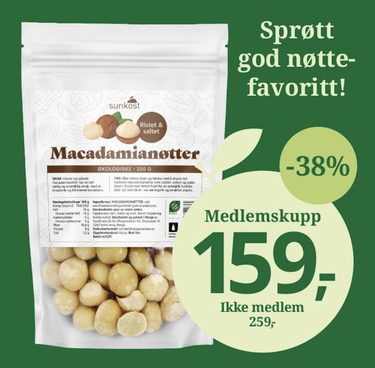 Medlemskupp Sunkost