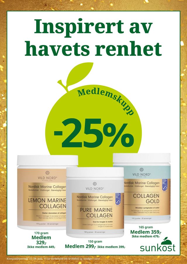 Medlemskupp Sunkost