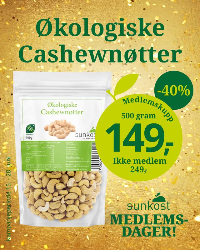Medlemskupp Sunkost